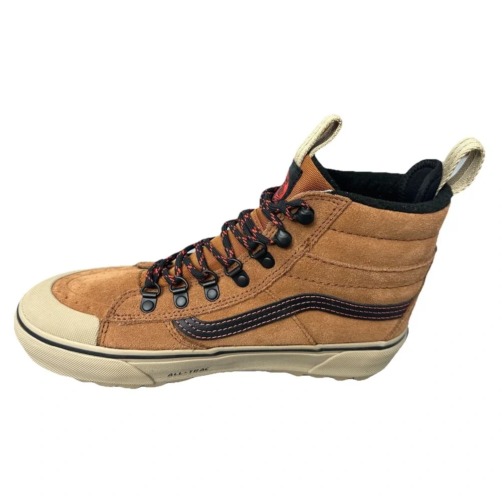 Vans‎ UnisexSk8 Hi MTE Waterproof Insulated Glazed Ginger Shoes Boots Size 7 New